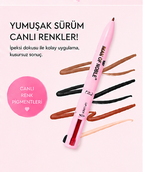 4'ü 1 Arada Makyaj Kalemi