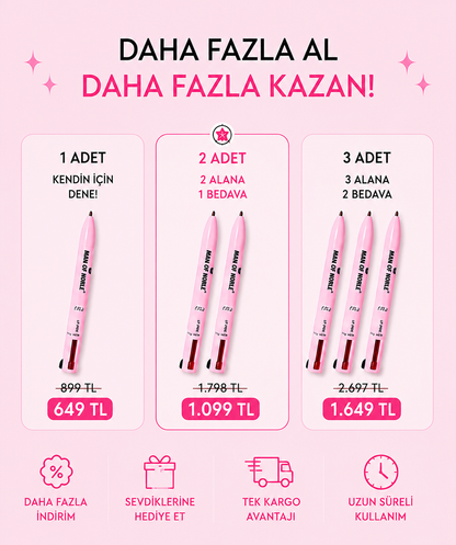 4'ü 1 Arada Makyaj Kalemi